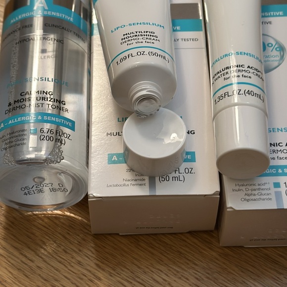 NEW Pharmaceris Allergic & Sensitive Toner, Dermo Cream and In Water Cream set - Picture 4 of 4